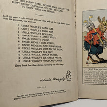 Load image into Gallery viewer, Mr Uncle Wiggily&#39;s Holiday And His Friends H R Garis Vintage Picture Story Book
