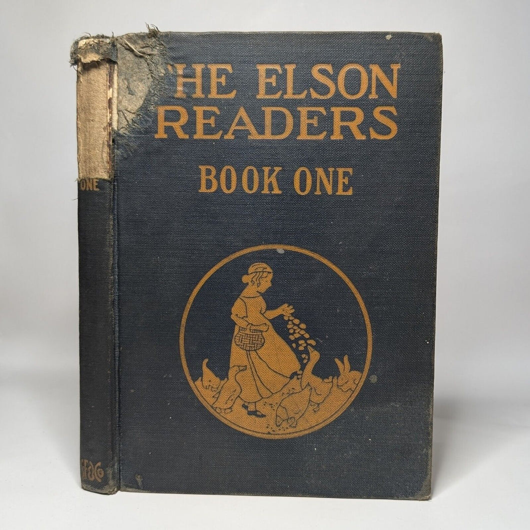 The Elson Readers Book One 1 Primer Antique Old Childrens Primary School Book