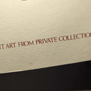Ancient Art From Private Collection Vintage Exhibition Exhibit Catalogue Catalog