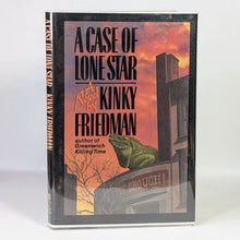 Load image into Gallery viewer, A Case of Lone Star Kinky Friedman SIGNED Book First 1st Edition Hardcover Novel

