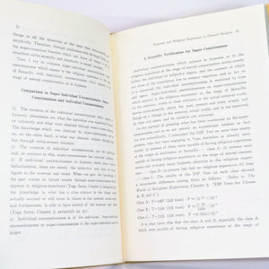 Hypnosis and Religious Super-Consciousness Dr. Hiroshi Motoyama Parapsychology