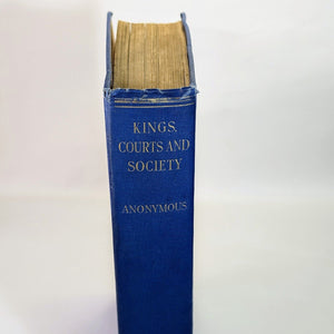 Rare Book About Kings Courts And Society British Monarchy Royalty Royal Family