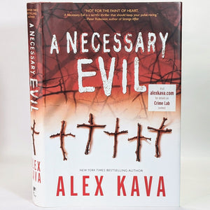 Alex Kava Maggie O'Dell ODell Series Novels Book Lot A Necessary Perfect Evil