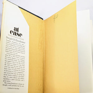 At Ease Dwight D Eisenhower 1st Edition Vintage Memoir Autobiography Book 1967