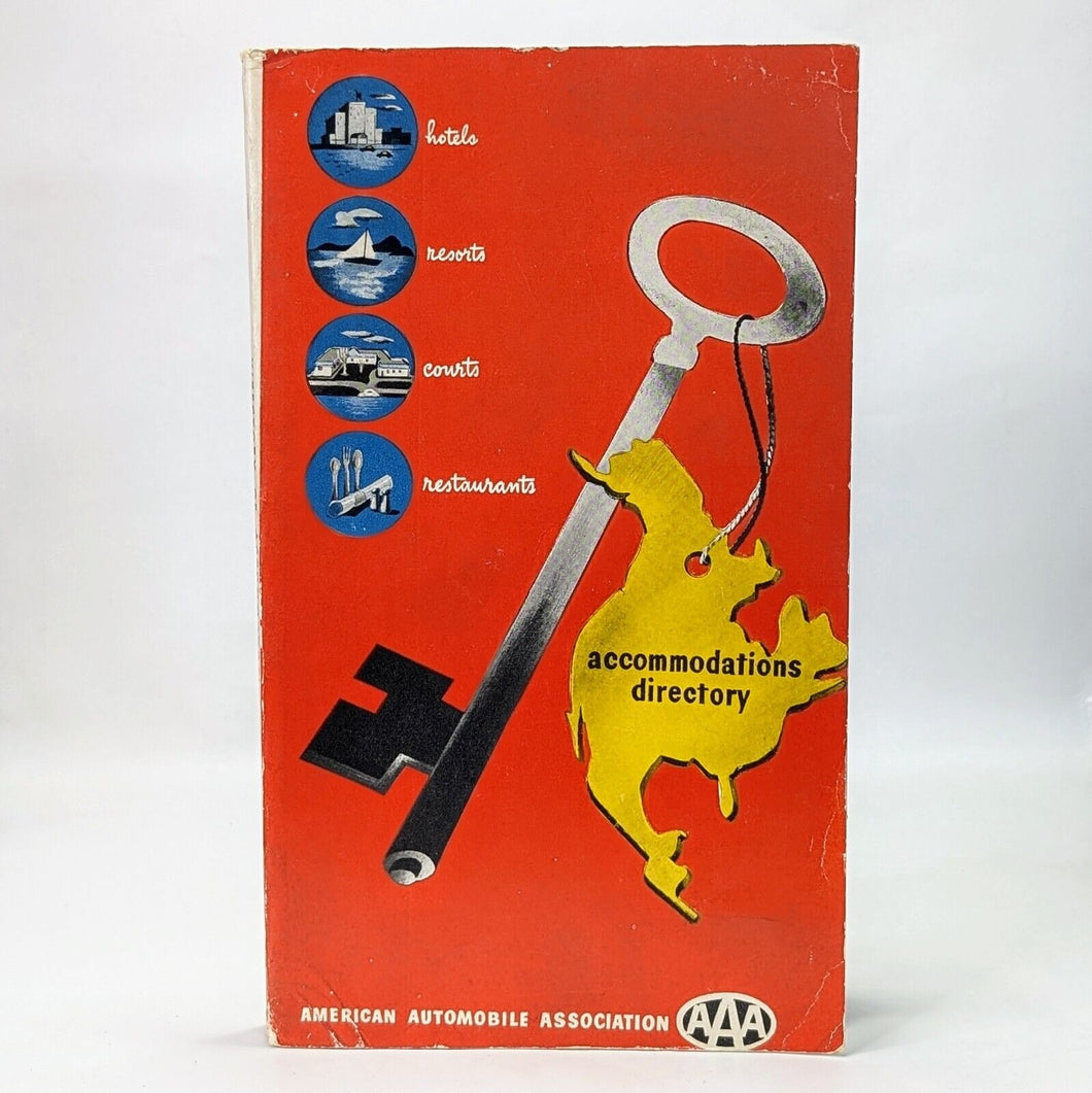 AAA American Automobile Association Club Vintage Automobilia Directory Book 1947