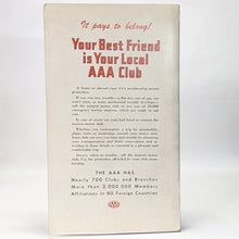 Load image into Gallery viewer, AAA American Automobile Association Club Vintage Automobilia Directory Book 1947
