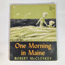 Load image into Gallery viewer, One Morning In Maine Book Robert McCloskey Vintage Paperback 1st First Edition
