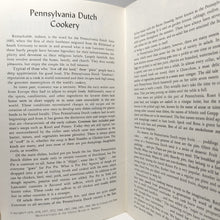 Load image into Gallery viewer, Vintage Pennsylvania Dutch Cookbook Fine Old Recipes Amish Mennonite 1979
