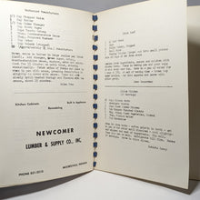 Load image into Gallery viewer, Let Us Give Thanks Vintage Mooresville Christian Church Indiana IN Old Cookbook
