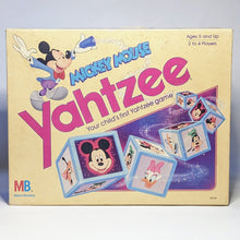 Load image into Gallery viewer, Vintage Disney Mickey Mouse Yahtzee 1988 Kids Board Game Collectible Disneyana
