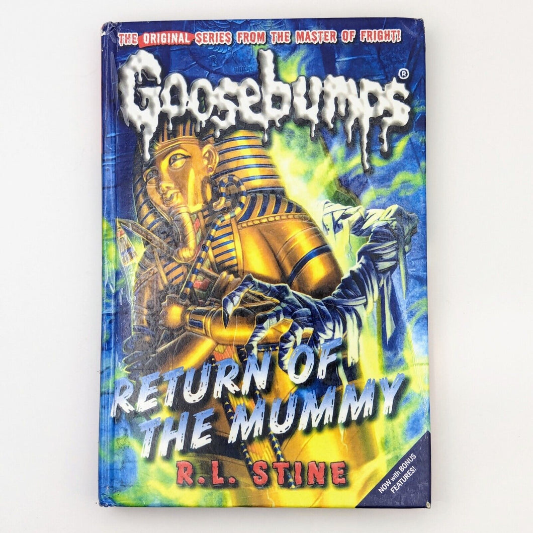Goosebumps Return Of The Mummy Library Binding Bound Hardcover 1st Edition Stine