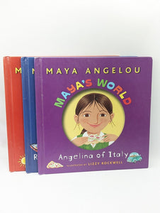 Maya's Angelou World Childrens Ethnic Culture Picture Book Lot For Kids Hardback