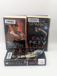 Kerrelyn Sparks Vampire Paranormal Romance Novel 11 Book Lot Embraced Series