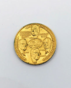 1969 United Transportation Union Railroad Train Collectibles Medal Token Coin