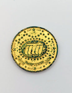 1969 United Transportation Union Railroad Train Collectibles Medal Token Coin