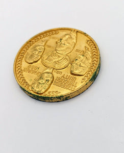 1969 United Transportation Union Railroad Train Collectibles Medal Token Coin