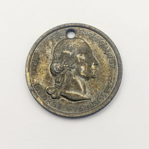 1789-1797 1st President US George Washington Funeral Coin Medallion Token Medal