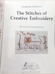 The Stitches of Creative Embroidery How To Guide Book Knots Jacqueline Enthoven