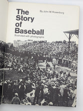Load image into Gallery viewer, The Story Of Baseball Old Photo Illustrated Sports History John M Rosenburg 1962
