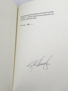 Chanur's Homecoming By CJ C. J. Cherryh SIGNED Limited 1st Edition Phantasia PR