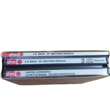 Load image into Gallery viewer, Rare J.S. Bach St. Matthew Passion 3 CD Box  Booklet Gustav Leonhardt Boys Choir
