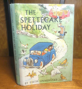 The Spettecake Holiday Edith Unnerstad 1958 Hardcover Vintage Kids Novel Book