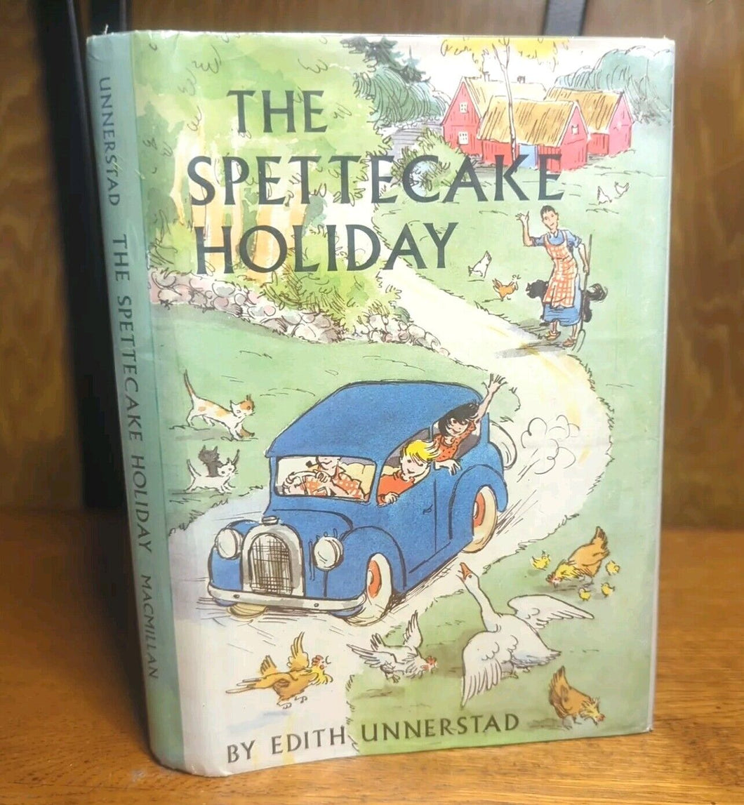 The Spettecake Holiday Edith Unnerstad 1958 Hardcover Vintage Kids Novel Book