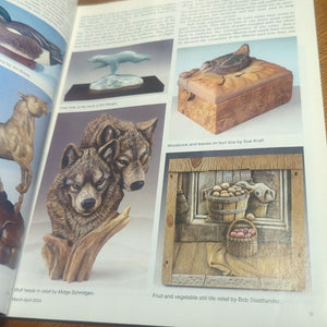 Chip Chats National Wood Carver Carving Association 10 Magazine Lot Pattern Book