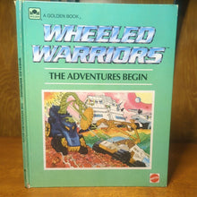 Load image into Gallery viewer, Vintage Jayce And The Wheel Warriors Adventures Begin Mattel Golden Book 1985
