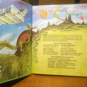 Vintage Jayce And The Wheel Warriors Adventures Begin Mattel Golden Book 1985