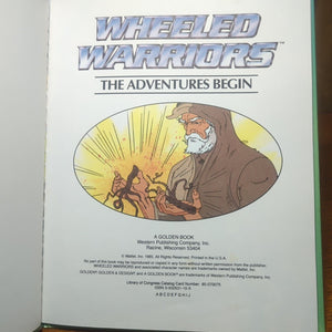 Vintage Jayce And The Wheel Warriors Adventures Begin Mattel Golden Book 1985