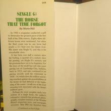 Load image into Gallery viewer, Single G Horse That Time Forgot Marie Hill Cambridge City Racing History Book
