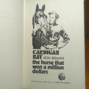 Cardigan Bay Ron Bisman Race Horse Racing Story Biography History Book  Pacer NZ