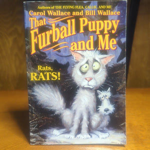 Upchuck Rotten Willy Furball Puppy Me Bill Carol Wallace Vintage Kid 3 Book Lot