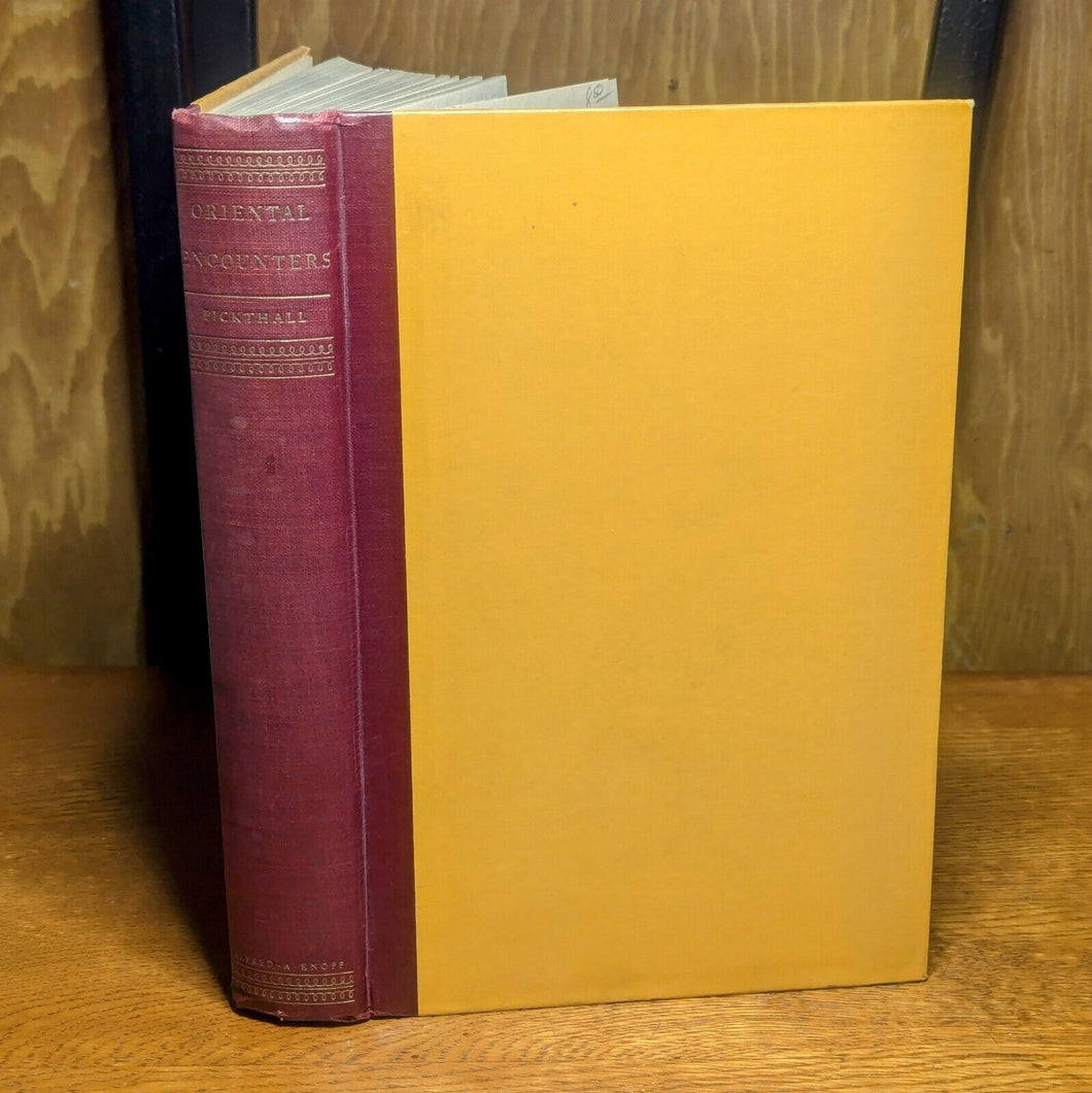 Muhammad Marmaduke William Pickthall Oriental Encounters Palestine Rare Book