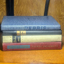 Load image into Gallery viewer, Vintage Debris Purdue University College Yearbook 1945 1946 1947 1949 Indiana
