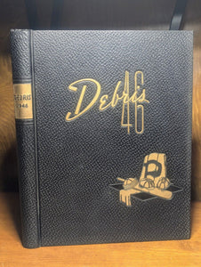 Vintage Debris Purdue University College Yearbook 1945 1946 1947 1949 Indiana