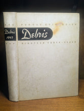 Load image into Gallery viewer, Vintage Debris Purdue University College Yearbook 1945 1946 1947 1949 Indiana
