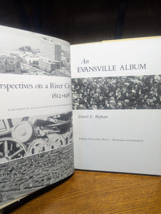 Evansville Indiana History Old Photo Picture Album Book 1812-1988 Darrel Bigham
