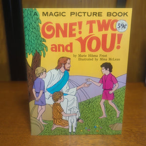 Vintage Christian Magic Picture Book Series One Two And You Marie Hibma Frost