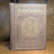 Load image into Gallery viewer, Farm Legends Will Carleton Old Antique Illustrated Victorian Poetry Book 1875
