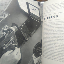 Load image into Gallery viewer, Amateur Movie Maker Handbook Vintage Eastman Kodak Film Camera Collectible Book
