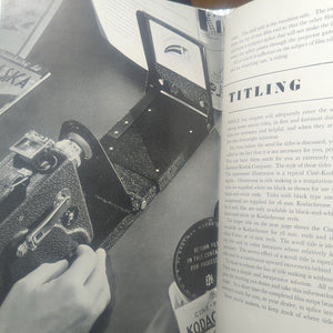 Amateur Movie Maker Handbook Vintage Eastman Kodak Film Camera Collectible Book