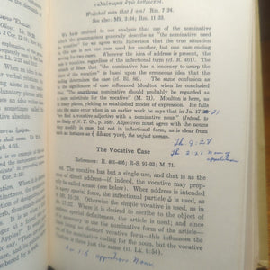 Vintage A Manual Grammar Of The Greek New Testament Bible Study Book Dana Mantey