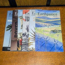 Load image into Gallery viewer, Earthjustice Earth Justice Environmental Quarterly Magazine 6 Issue Lot
