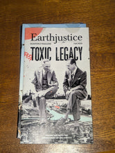 Load image into Gallery viewer, Earthjustice Earth Justice Environmental Quarterly Magazine 6 Issue Lot

