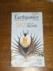 Earthjustice Earth Justice Environmental Quarterly Magazine 6 Issue Lot