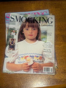 Australian Smocking Embroidery Magazine Patterns Lot Issue 39 41 42 43 44 45 46