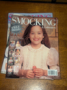 Australian Smocking Embroidery Magazine Patterns Lot Issue 39 41 42 43 44 45 46