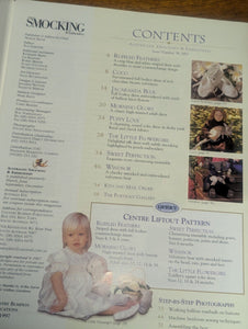 Australian Smocking Embroidery Magazine Patterns Lot Issue 39 41 42 43 44 45 46